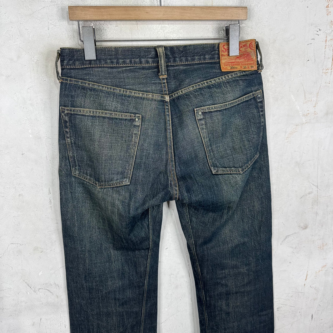 Sugar Cane Faded Selvedge Jeans