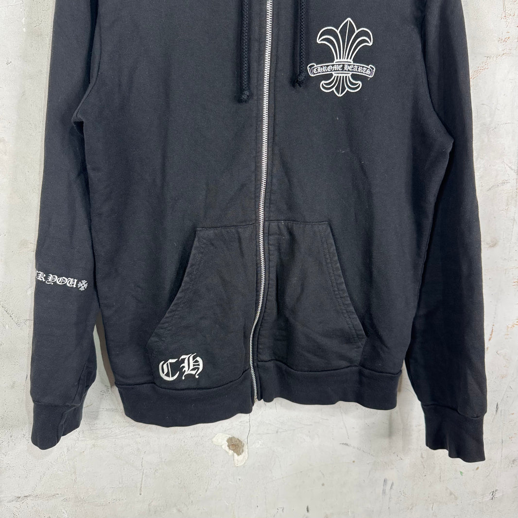 Chrome Hearts Fleur Zip Hoodie