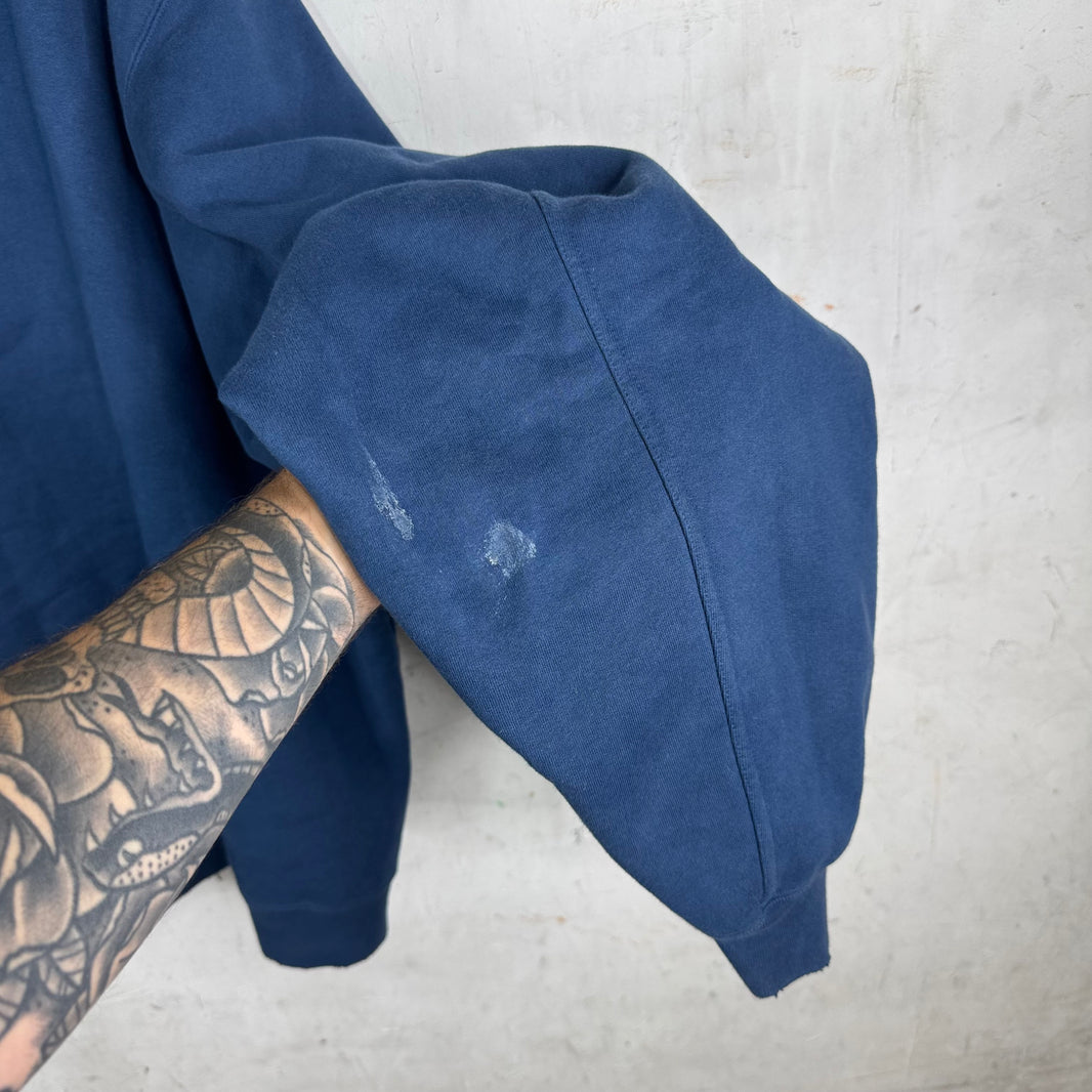 Balenciaga Marathon Navy Hoodie