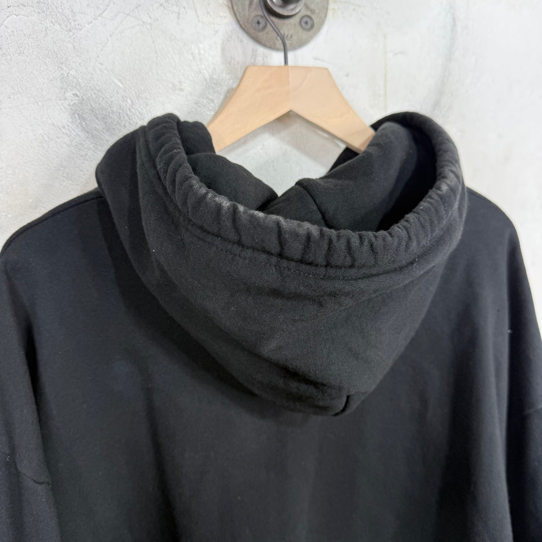 Chrome Hearts Silver Glitter Horseshoe Hoodie