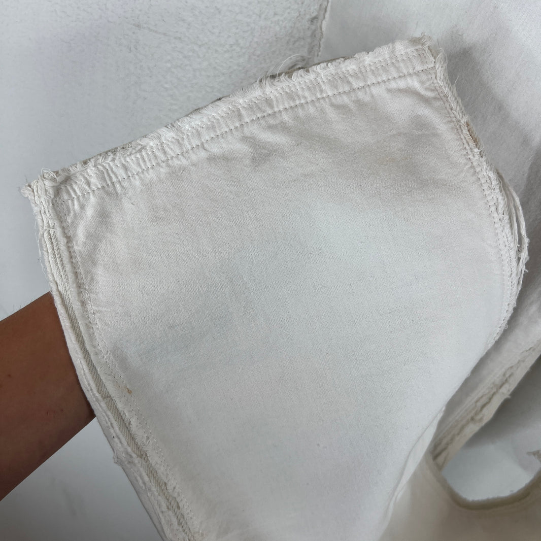 Margiela White Distressed Inside Out