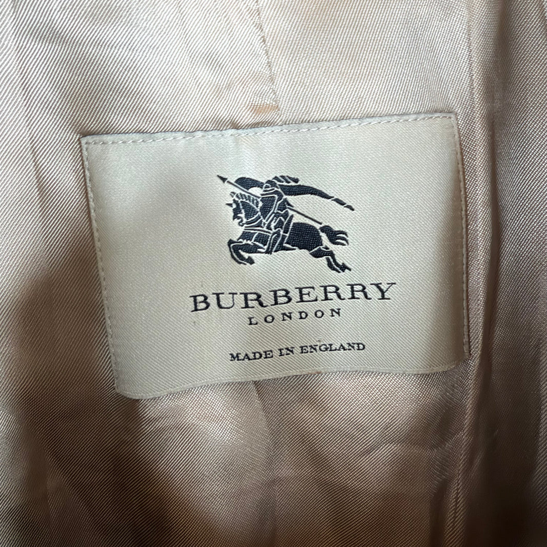 Burberry Plaid Liner Trench Coat
