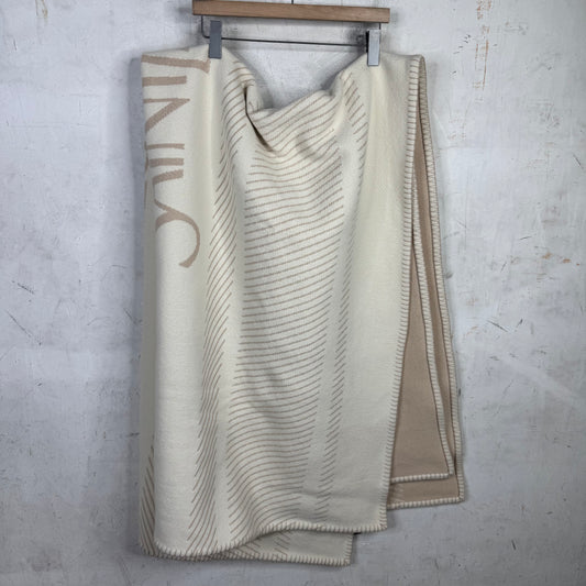 Saint Laurent Reversible Throw Blanket
