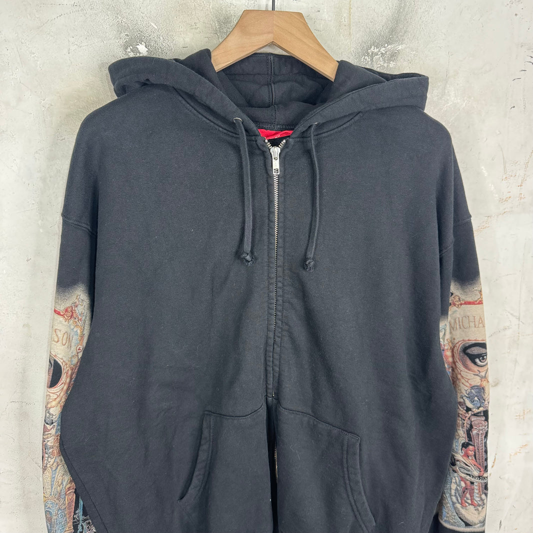 Supreme Michael Jackson Zip Up Hoodie