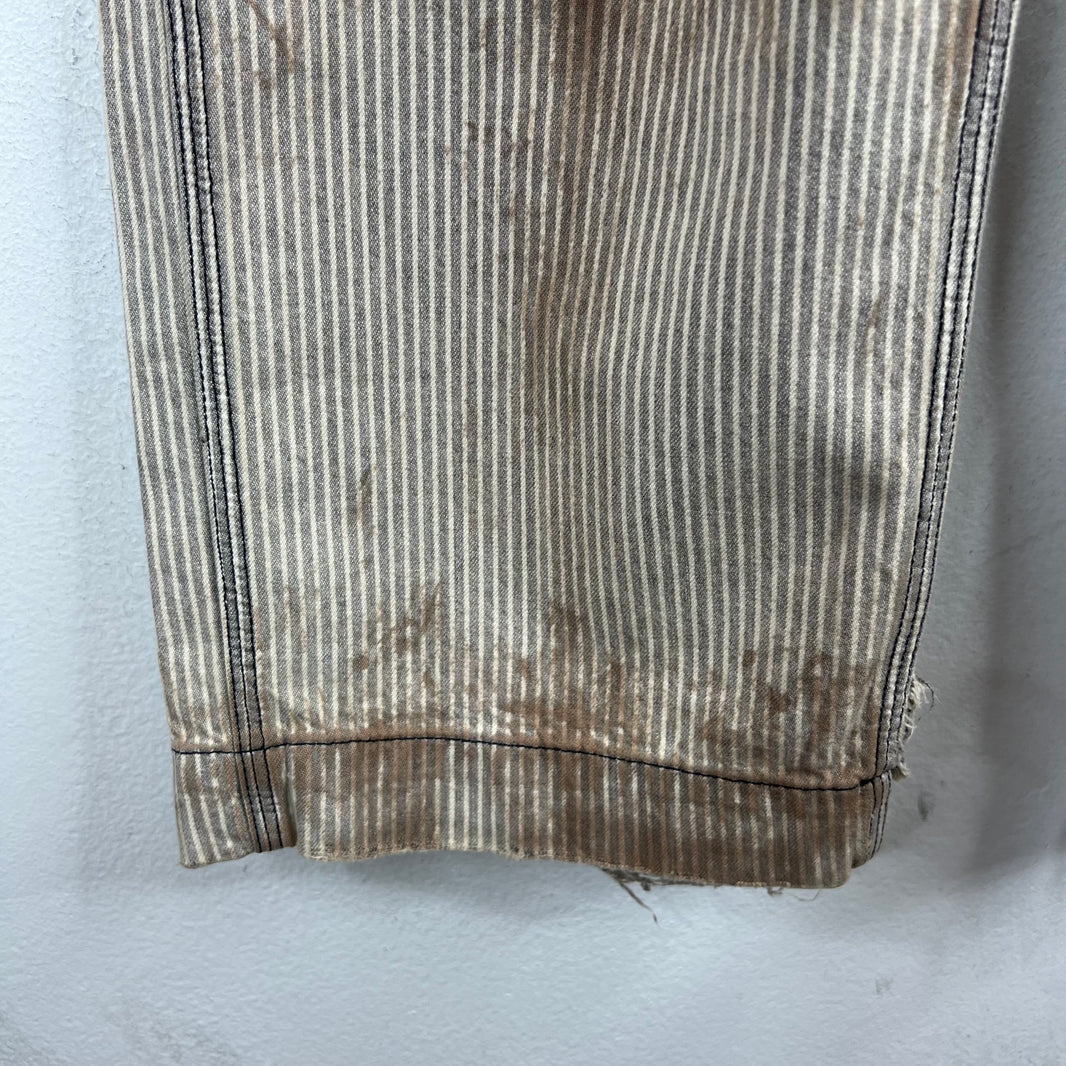 ERD Shuji Hickory Distressed Carpenter Pants