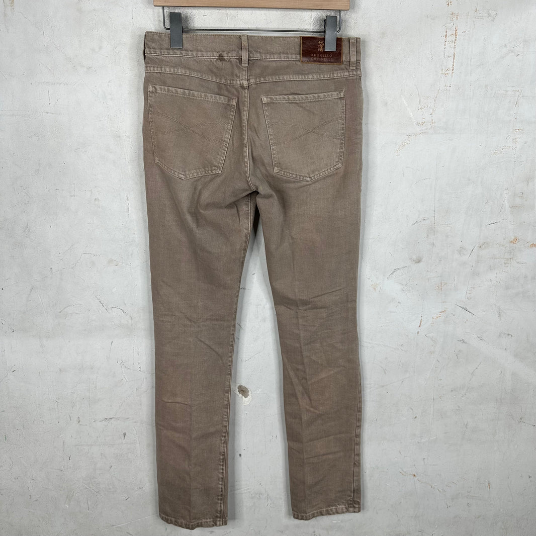 Brunello Cucinelli Skinny Denim Pants