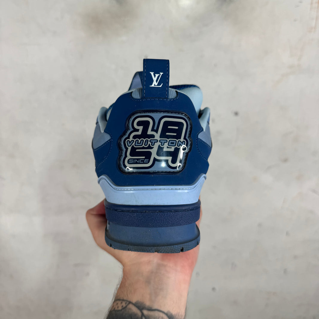 Louis Vuitton Blue Skate Trainers