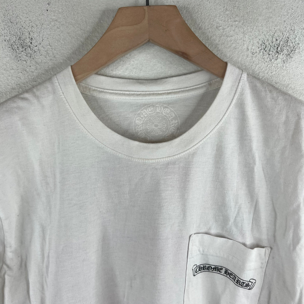 Chrome Hearts Eyechart Dagger L/S T-Shirt