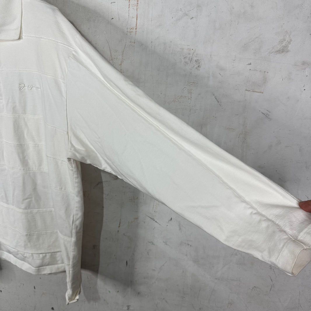 Jacquemus Striped Tonal Rugby Polo