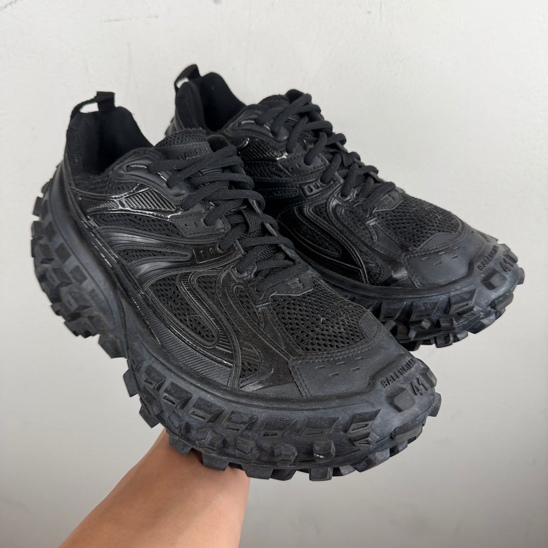 Balenciaga Black Defender Sneakers