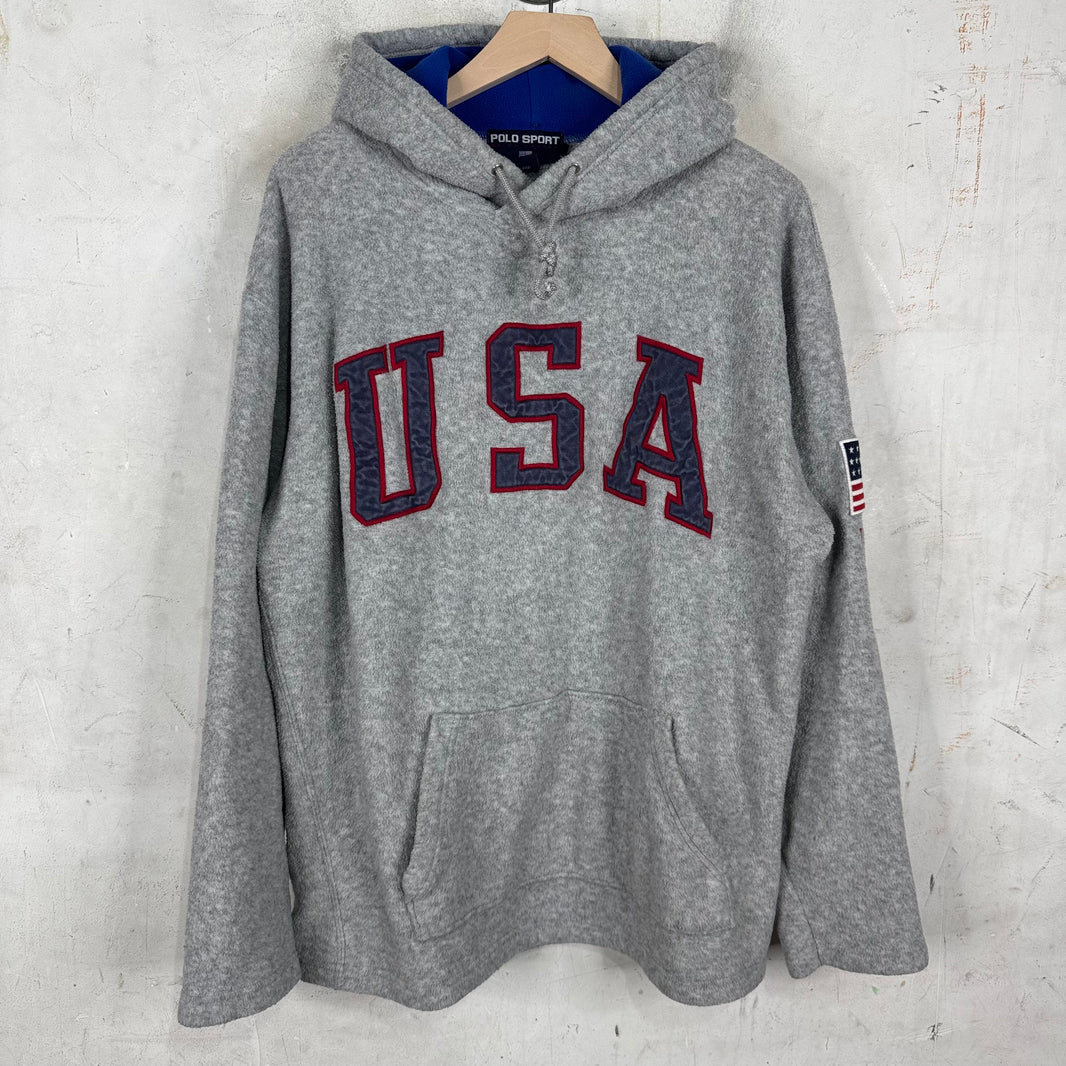 Ralph Lauren USA Fleece Hoodie