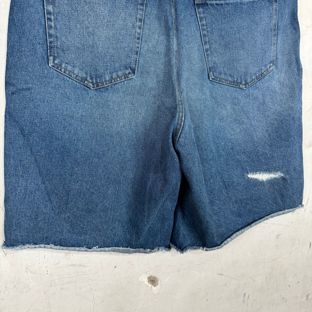 Margiela MM6 Distressed Denim Shorts