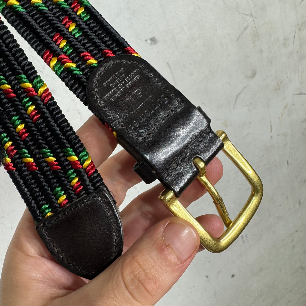 Supreme Rasta Woven Belt