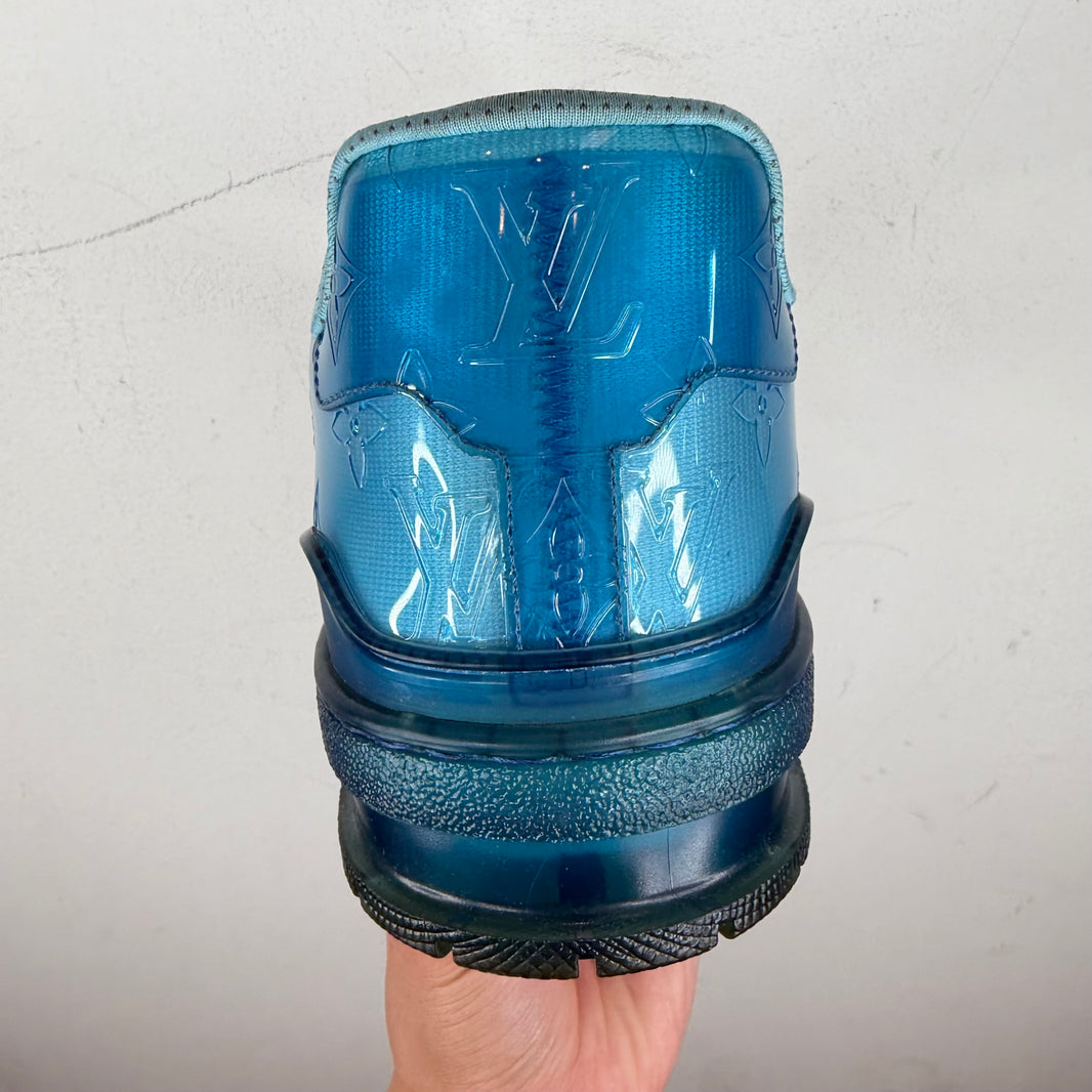 Louis Vuitton Blue Transparent Trainer Low Sneakers