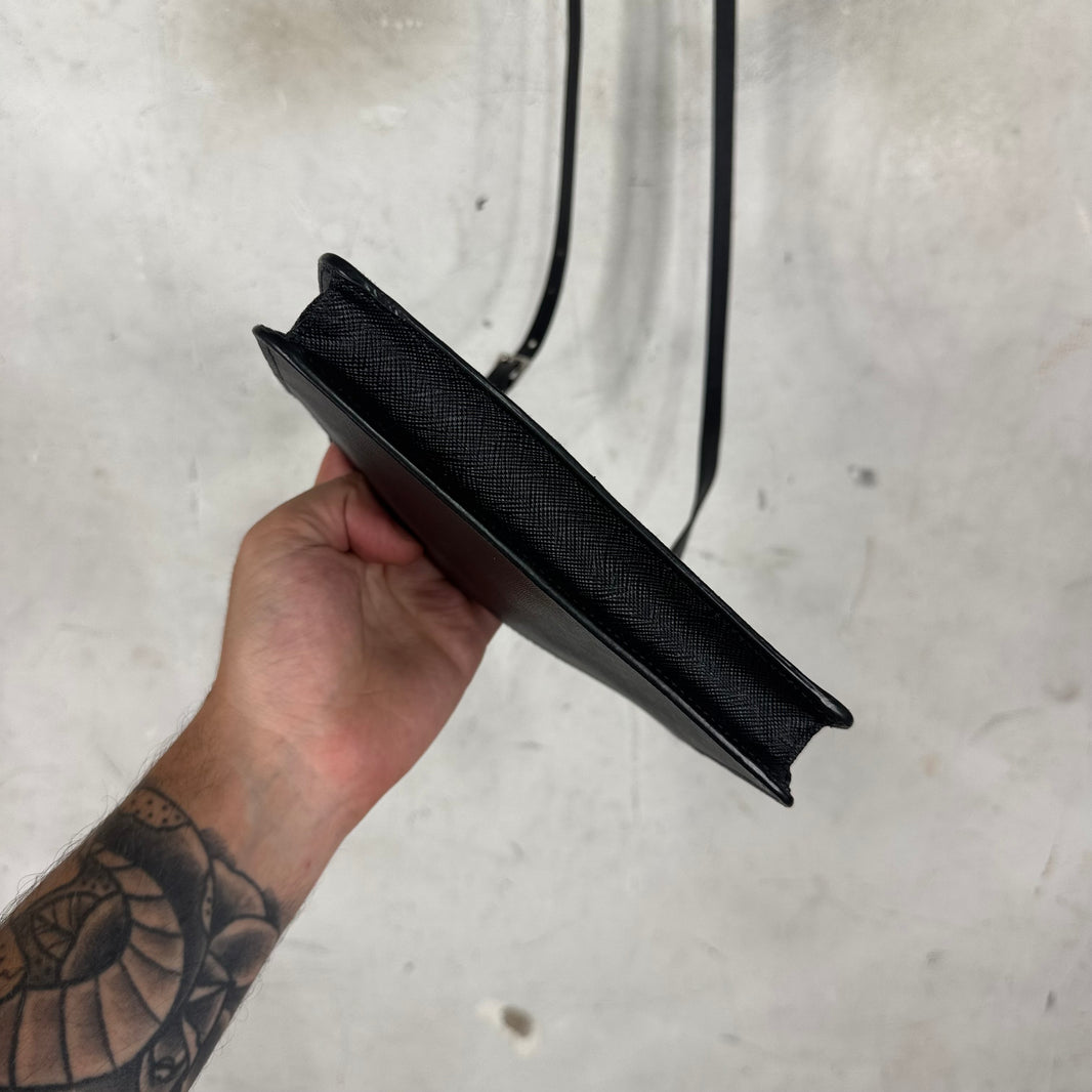 Prada Employee Leather Side Bag