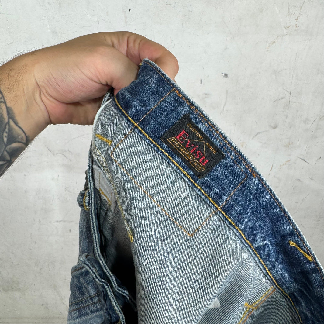 Evisu White Seagull Jeans