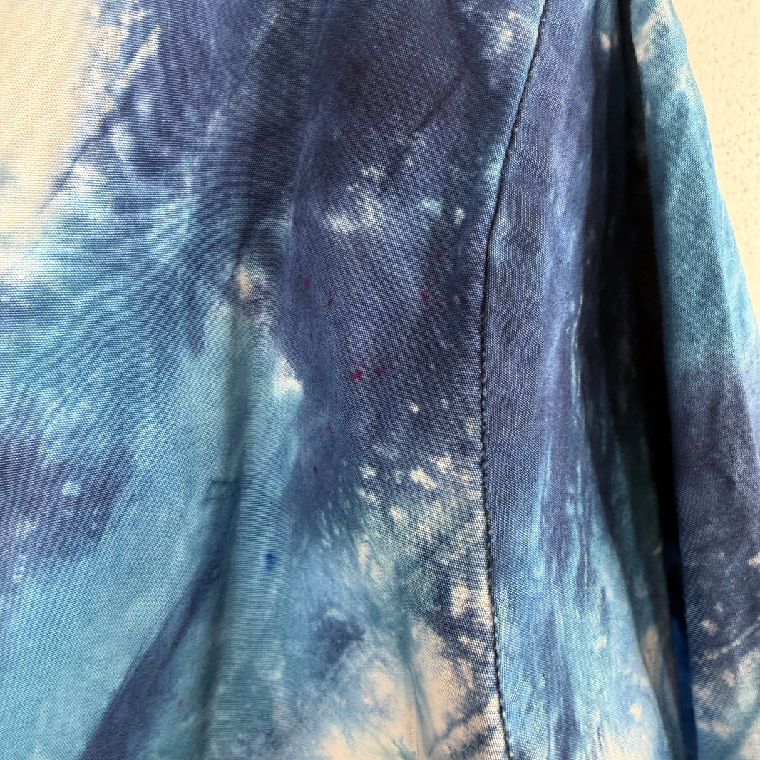 Craig Green Collarless Tie Dye Shirt