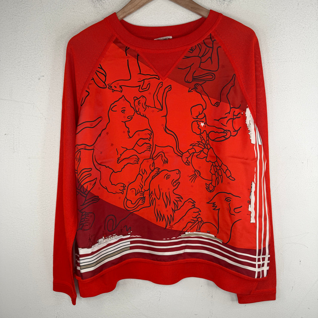 Hermes Red Constellations Sweater