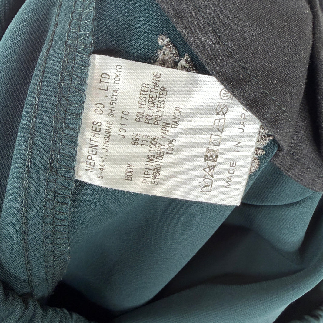 Needles Green Pleated Western Trackpants