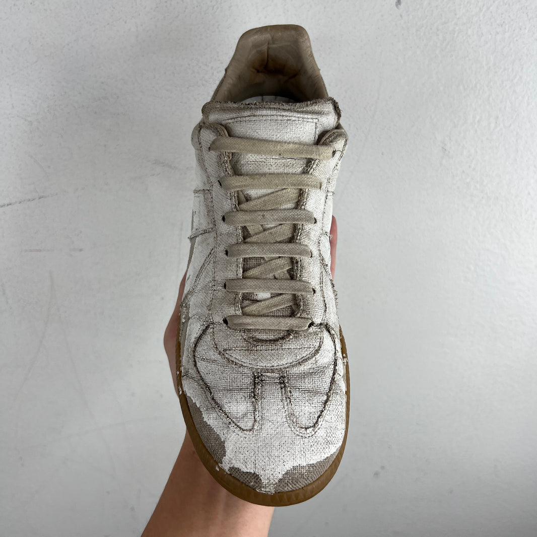 Maison Margiela Paint Canvas Replica Sneakers