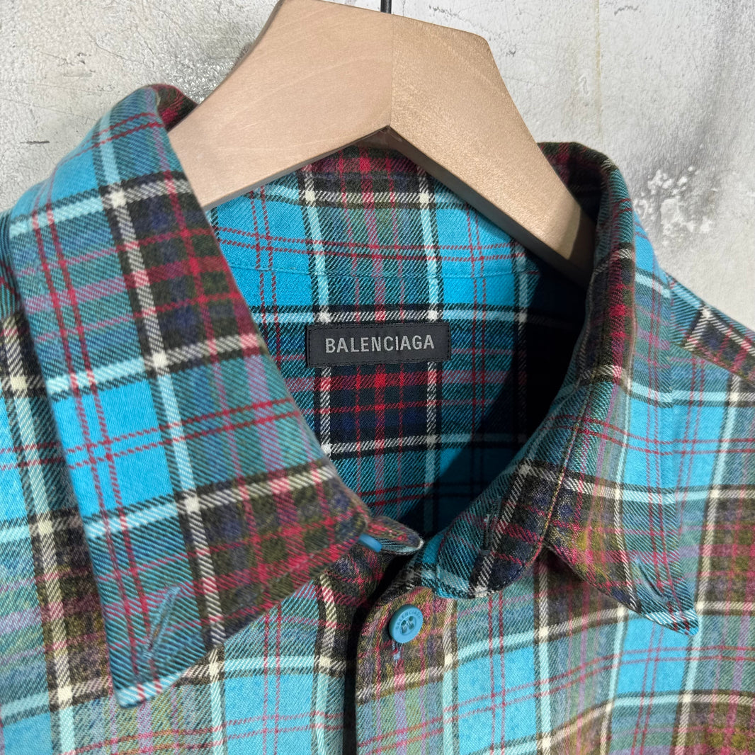 Balenciaga Sample Bleached Flannel