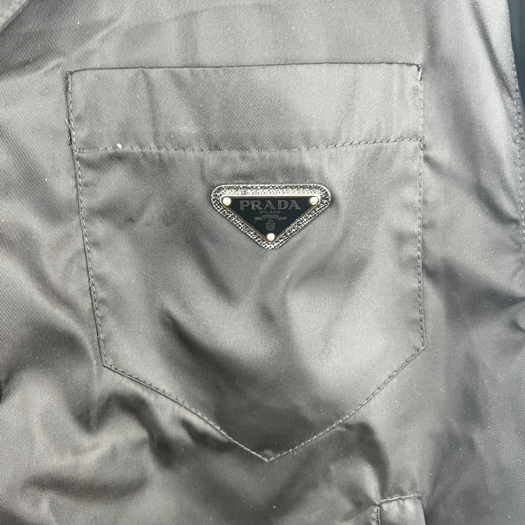 Prada Re-Nylon Button Up Shirt