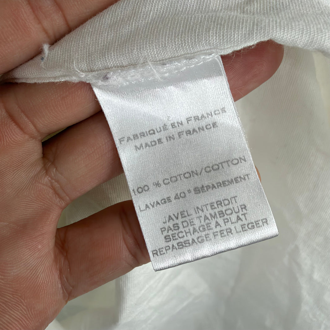 Balmain White Sleeveless Shirt