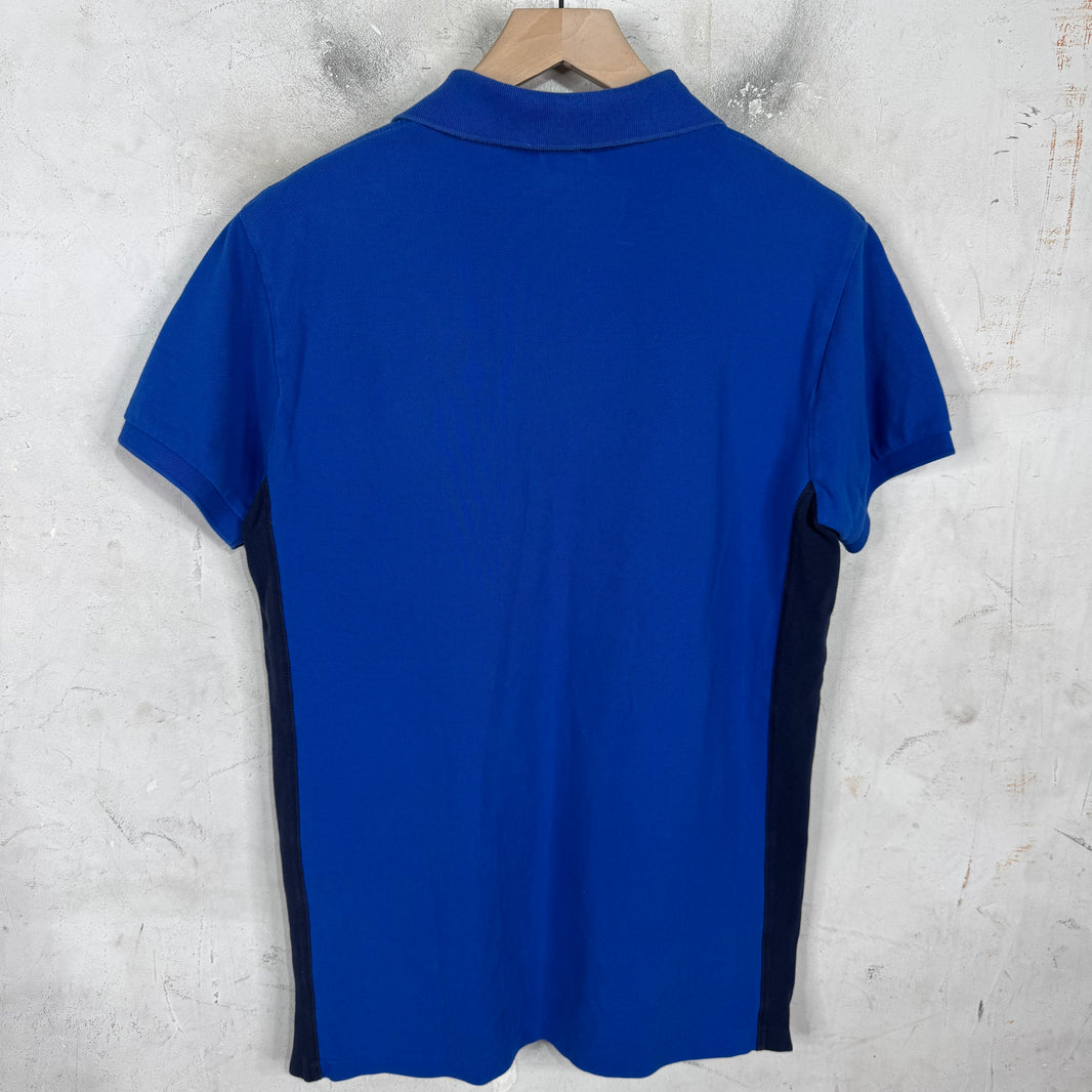 Ralph Lauren Blue Yellow Big Pony Polo