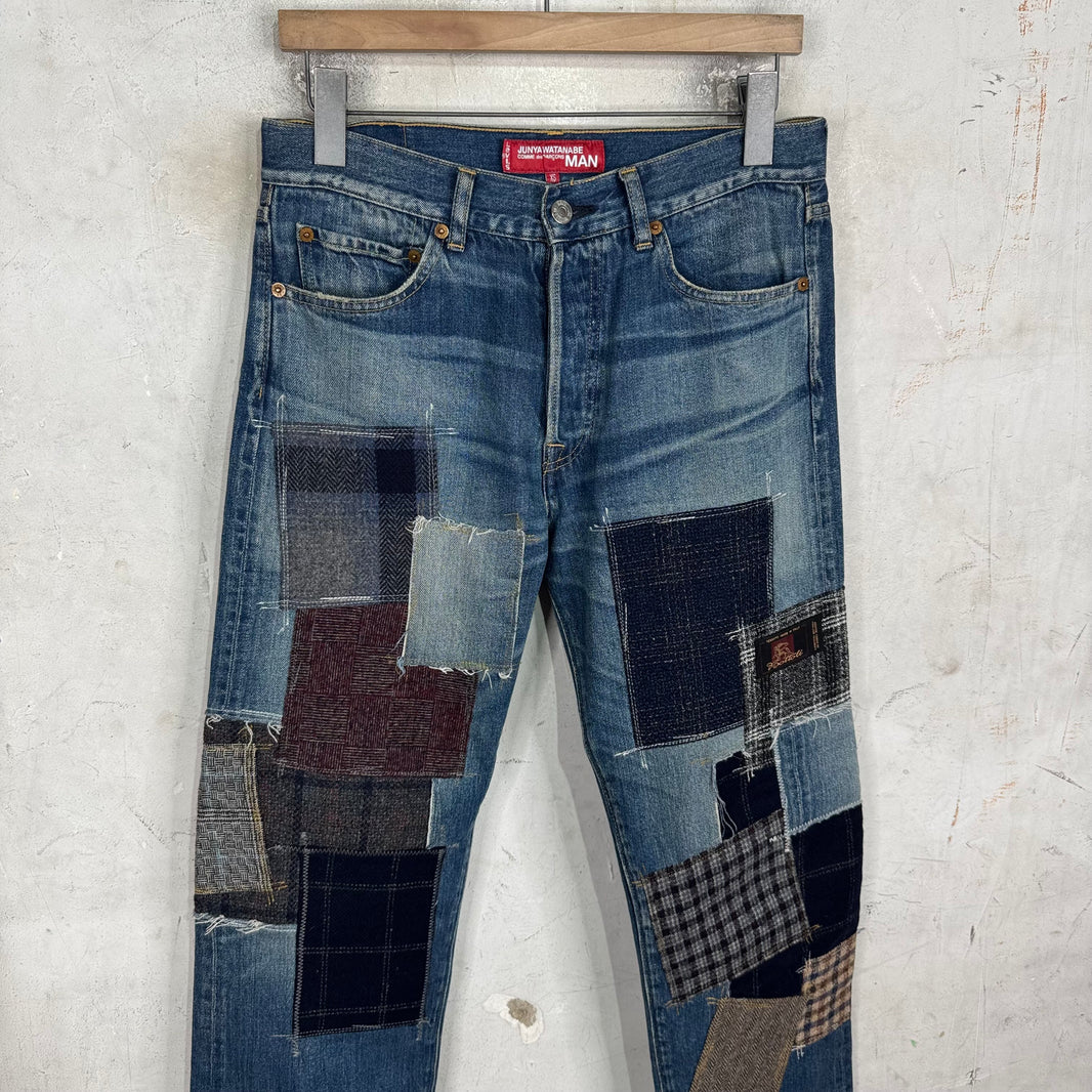 Junya Watanabe x Levi's Multi-Patched 501 Jeans