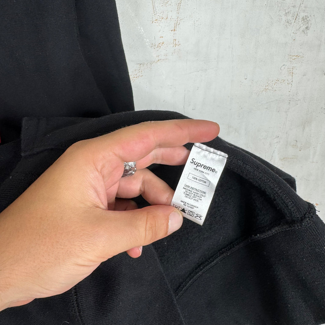Supreme x CDG Wrinkled Box Logo Hoodie