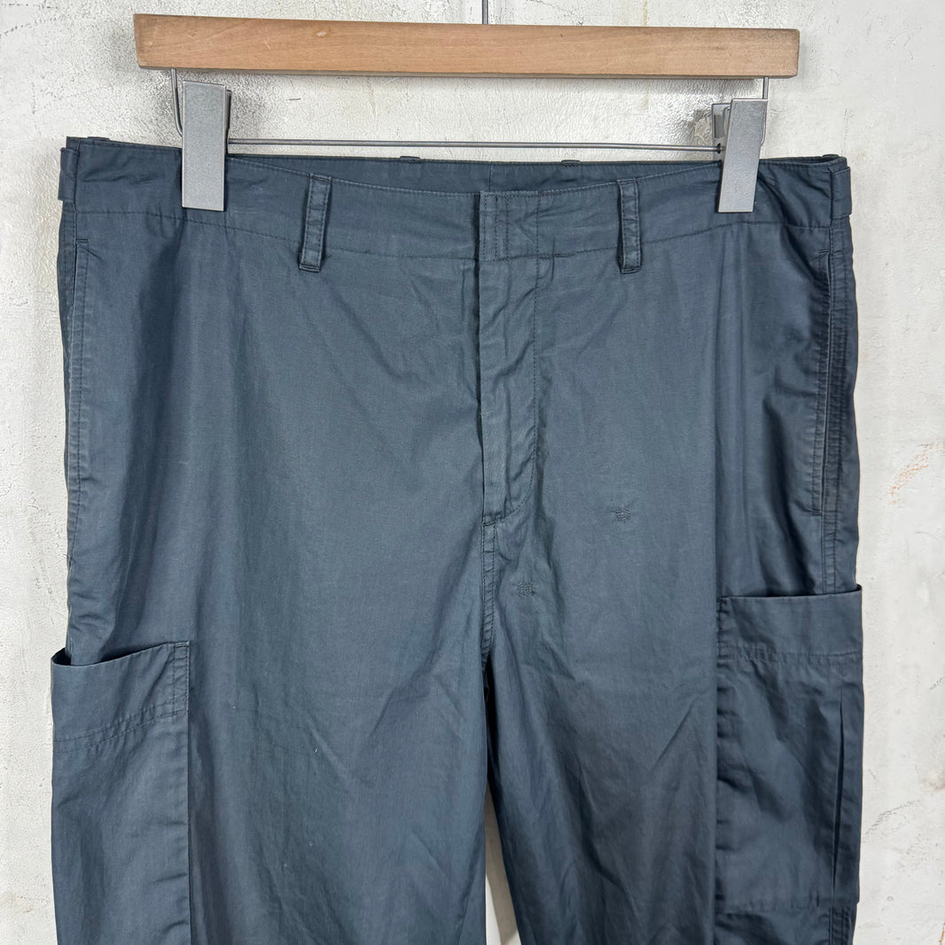 Dior Navy Thin Nylon Cargos