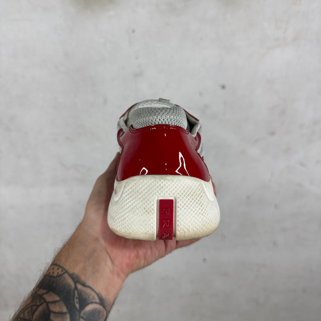 Prada Cherry Patent Americas Cup