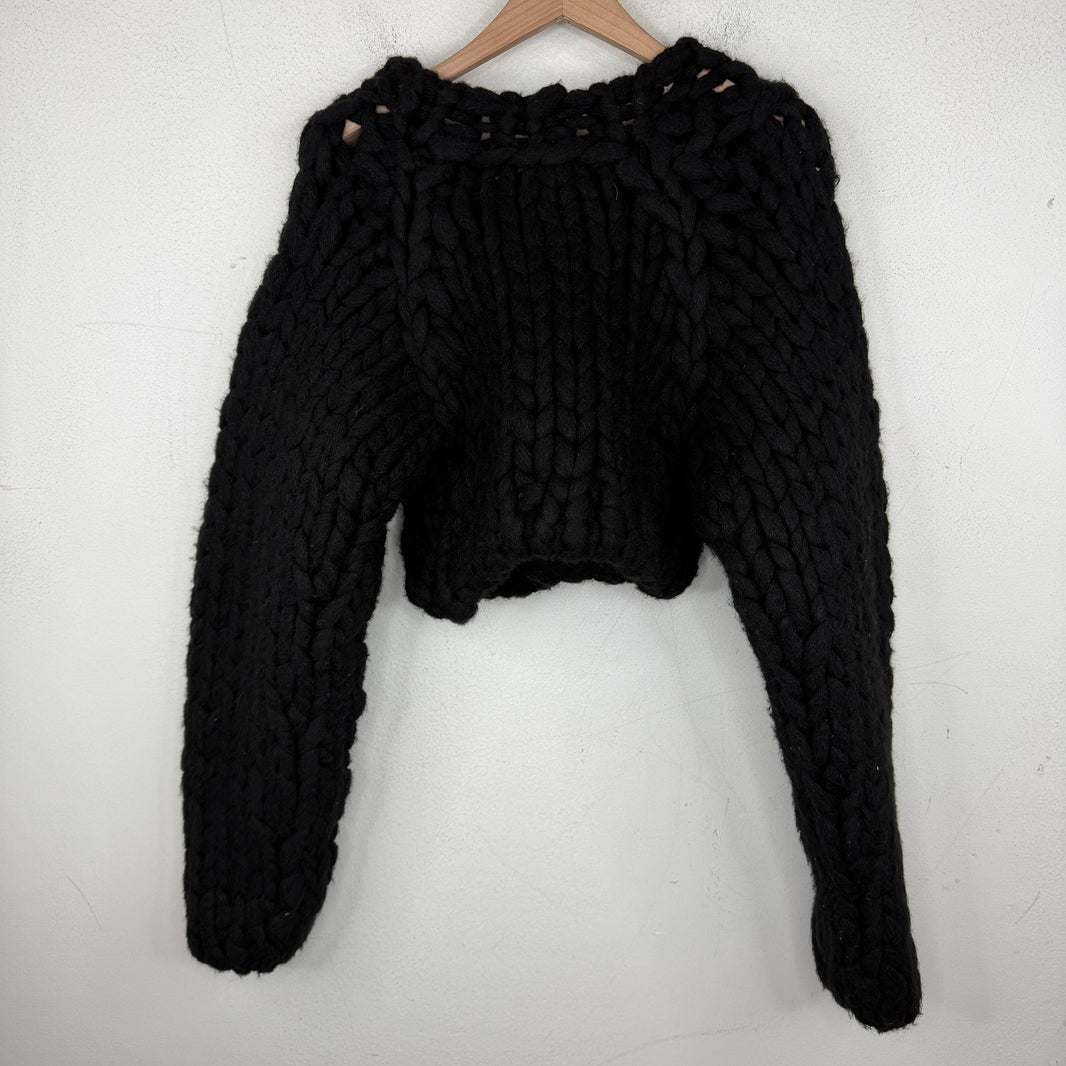 Maison Mihara Yasuhiro Knit Cropped Cardigan