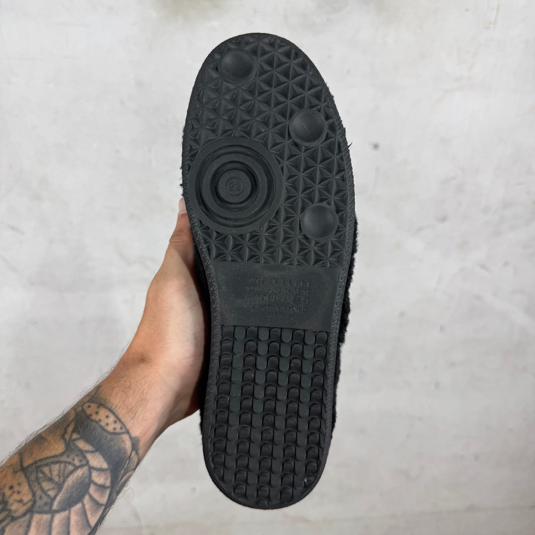 Margiela Black Shearling Replica GATs