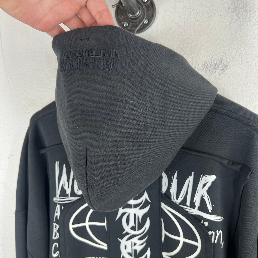 Vetements J'Adore Metal Hoodie