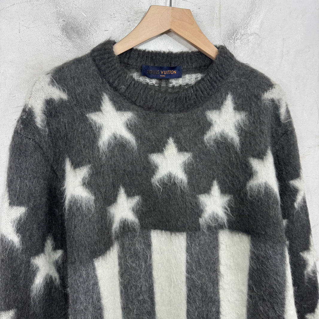Louis Vuitton Mohair Flag Sweater