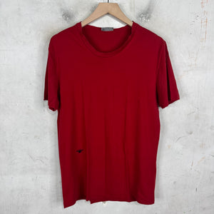 Dior Red Bee Logo T-Shirt