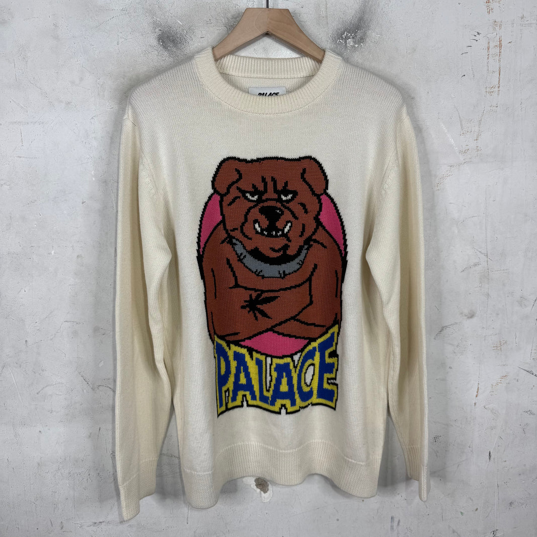 Palace Bulldog Knit Sweater