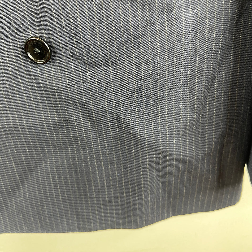 Celine Striped Navy Suit Set