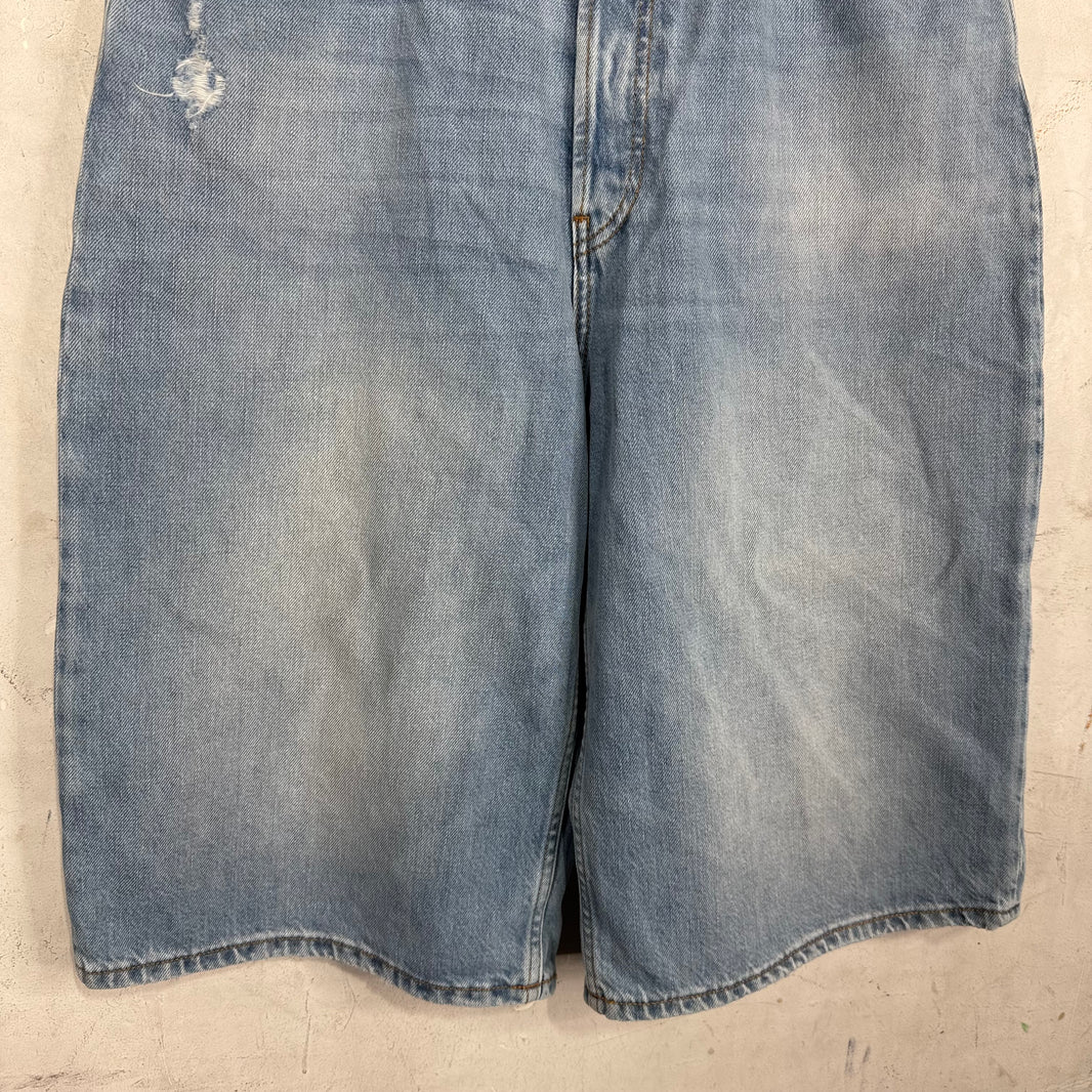 Acne Studios BNWT Lightwash Blue Baggy Jorts