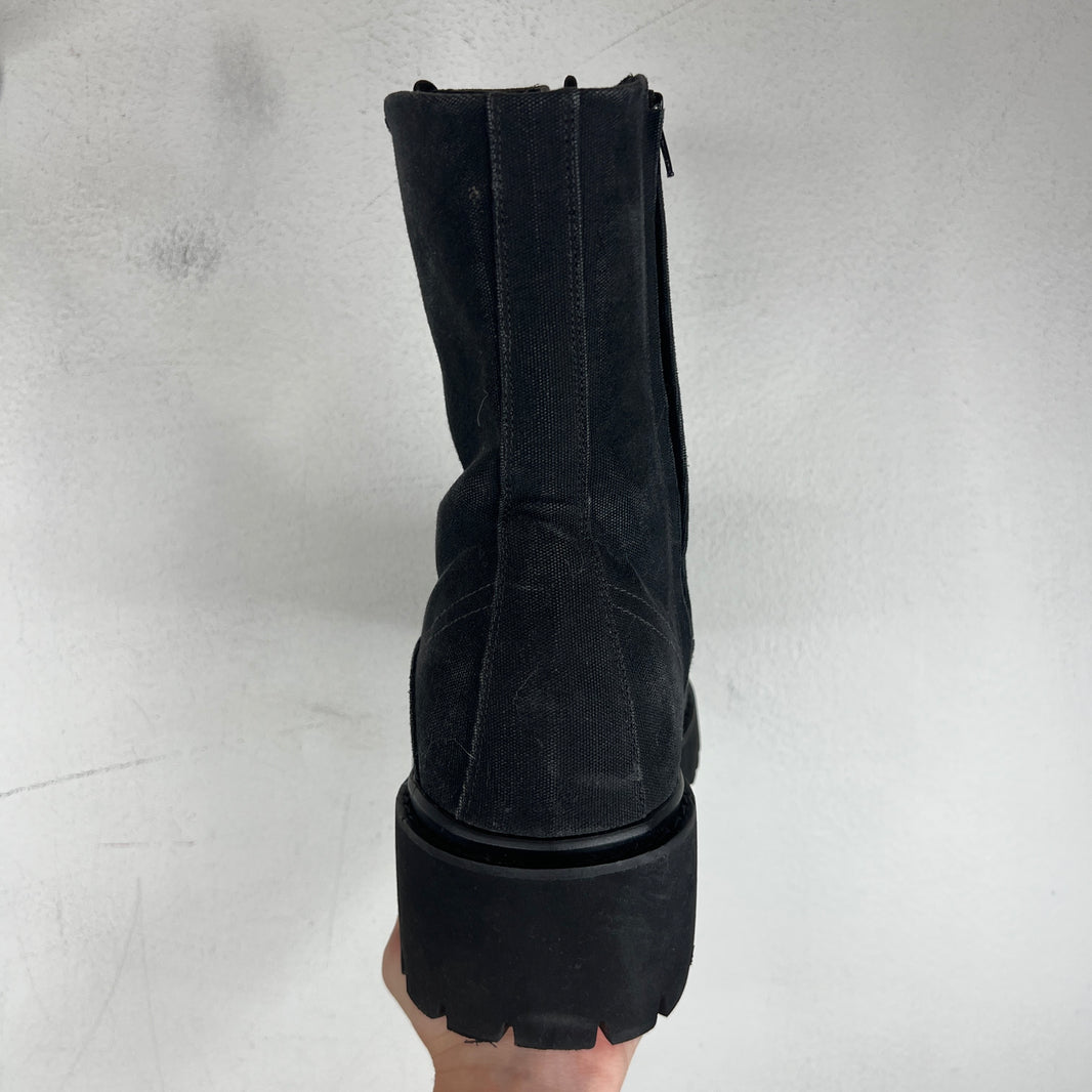 Balenciaga Canvas Stomper Boots