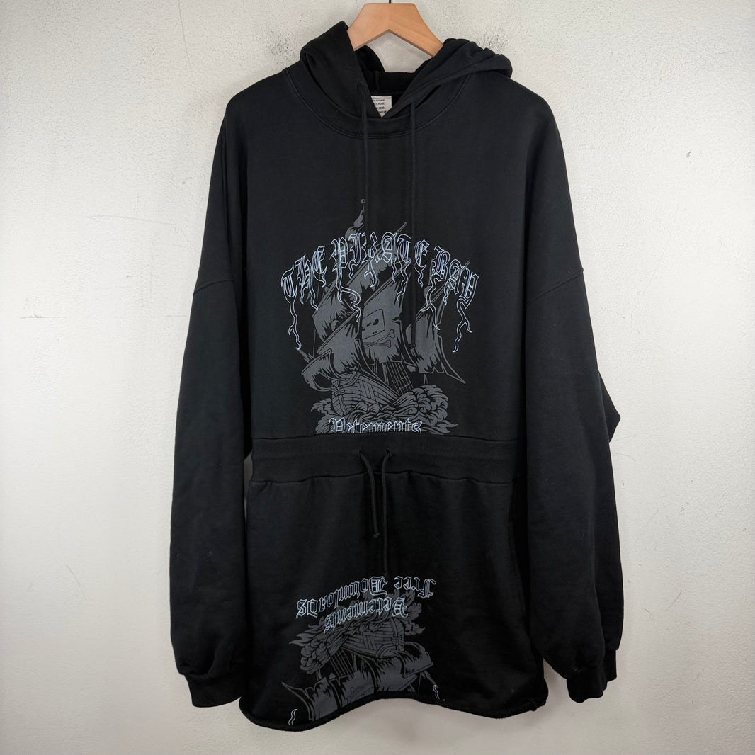 Vetements The Pirates Bay Hybrid Hoodie