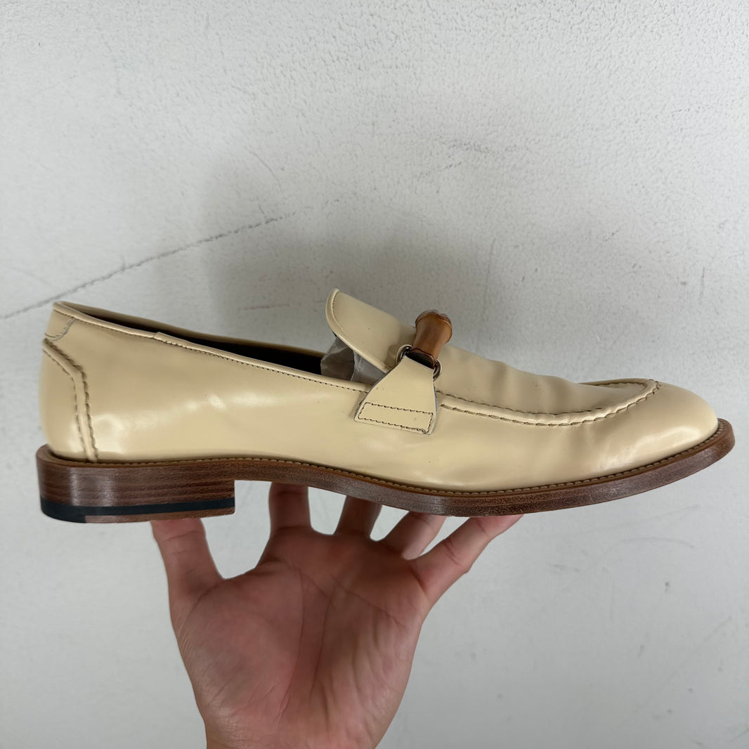 Casablanca White Bamboo Loafers