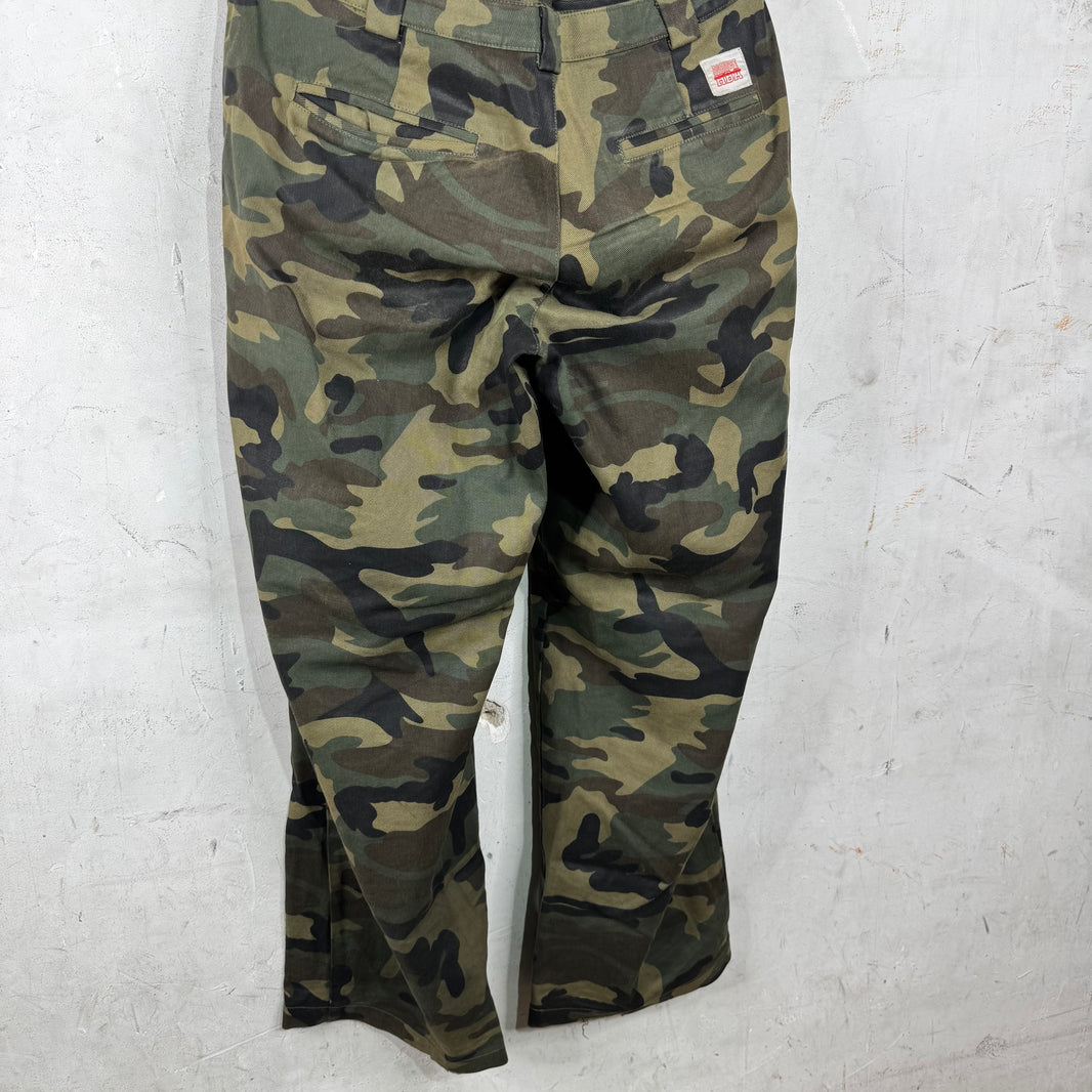 HBA Double-Waisted Camo Pants