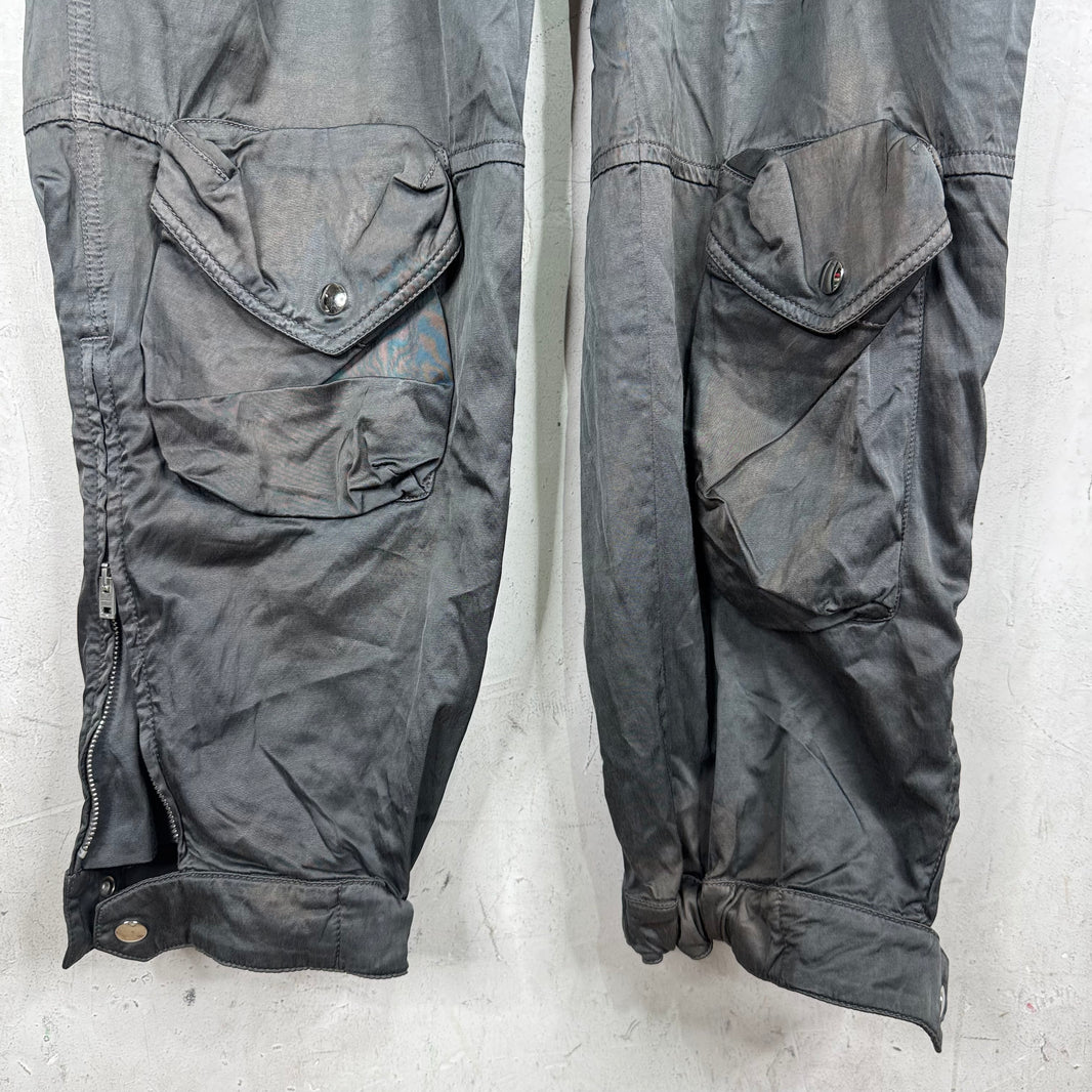 Acne Studios Nylon Zip Waist Cargo