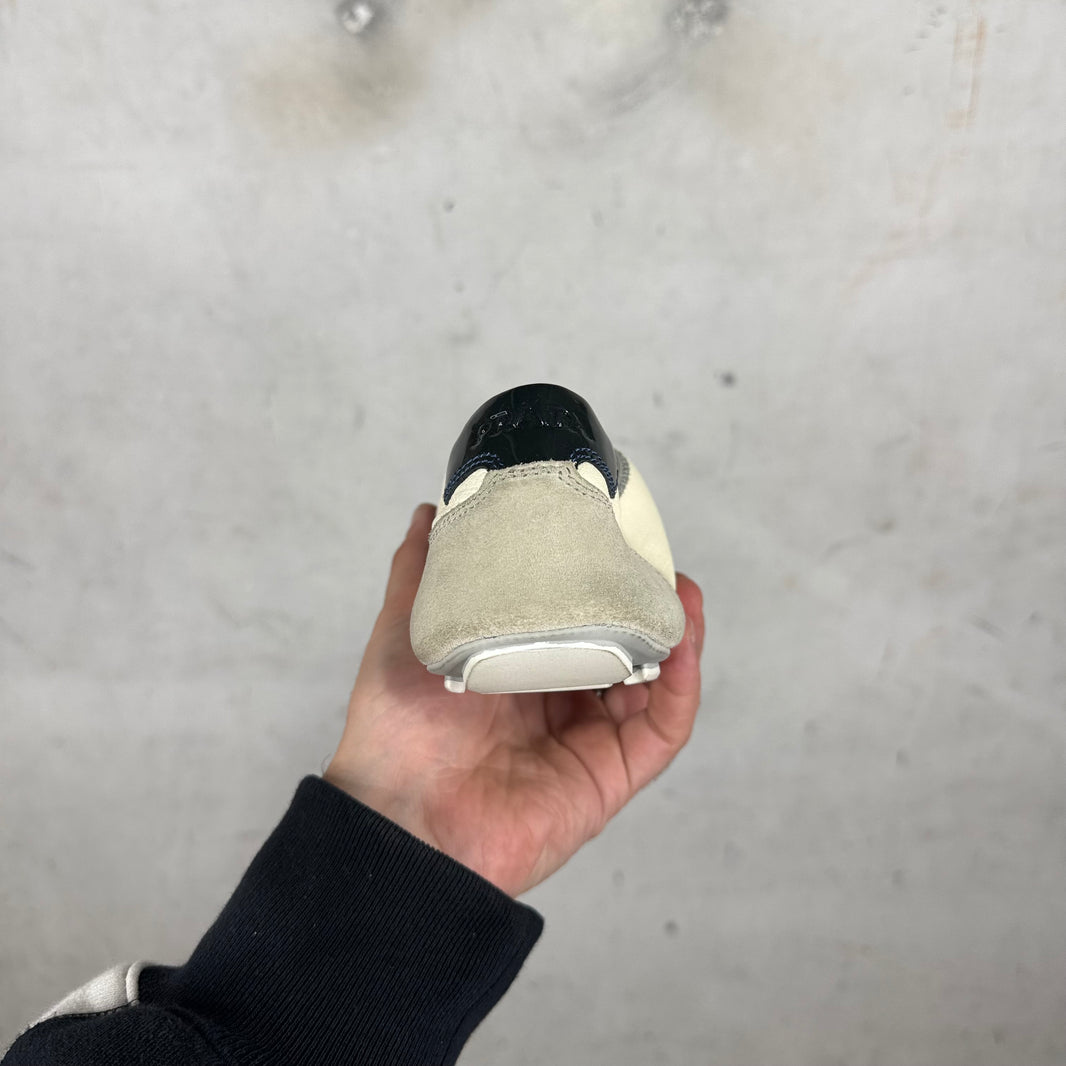 Prada Leather Low Profile Sneakers