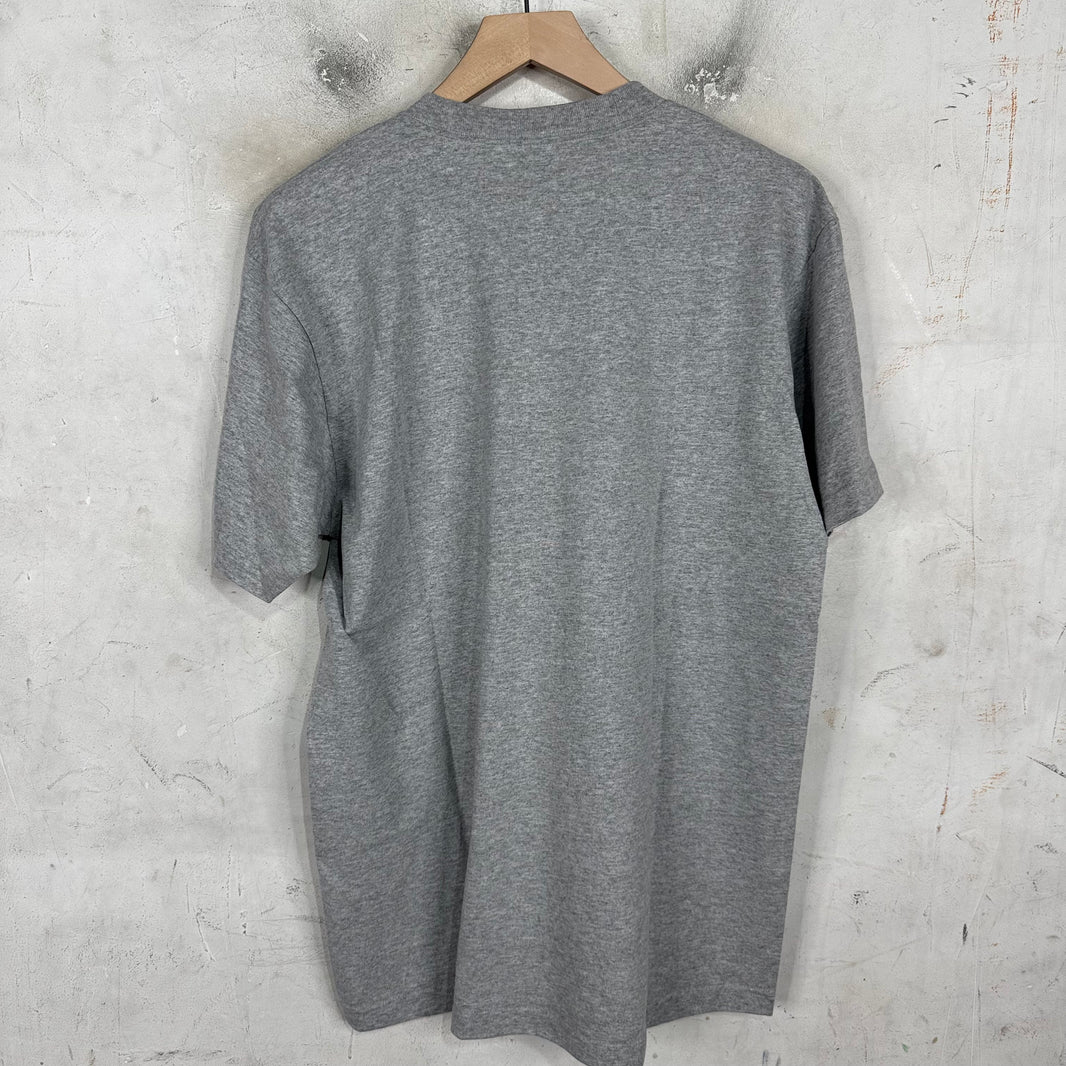 Supreme Grey Morrisey Test Print Sample T-Shirt