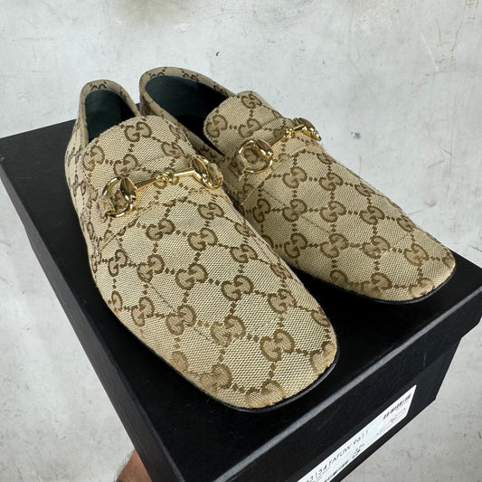 Gucci Monogram Raggazo Mules DS