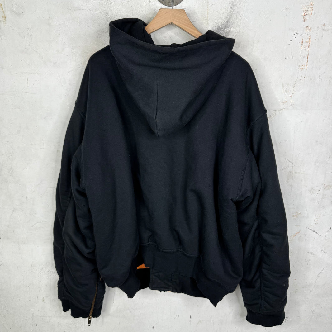 Balenciaga Hoodie Bomber Jacket