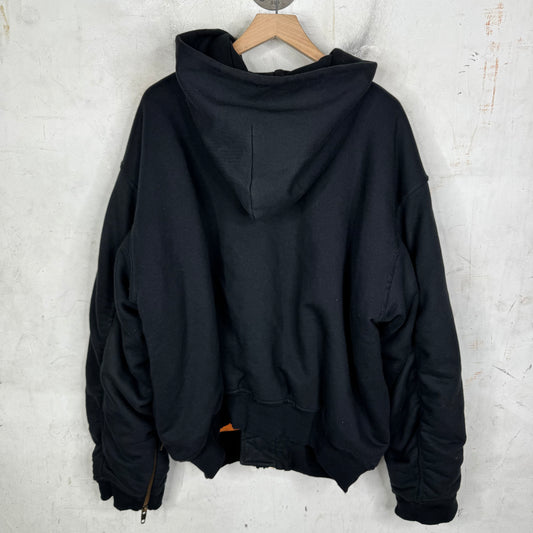 Balenciaga Hoodie Bomber Jacket